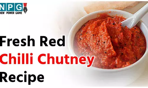 Fresh Red Chilli Chutney Recipe: ताज़ा लाल मिर्च से बनाइए चटपटी चटनी, महीना भर कर सकते हैं स्टोर...