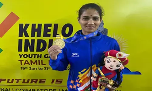 Chennai News : खेलो इंडिया यूथ गेम्स 2023 : भारोत्तोलक आरती तत्गुंती, एवी सुस्मिता ने युवा रिकॉर्ड तोड़कर स्वर्ण पदक जीता (राउंड-अप)