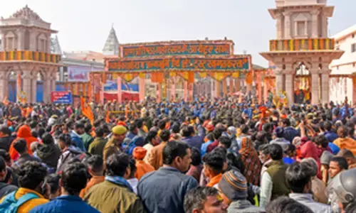 Uttar Pradesh News : यूपी: 18.75 लाख श्रद्धालुओं ने किए श्रीरामलला के दर्शन