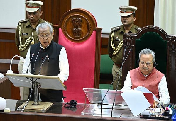 Budget Session of CG Assembly: Live विधानसभा का बजट सत्र: राज्‍यपाल ने ...