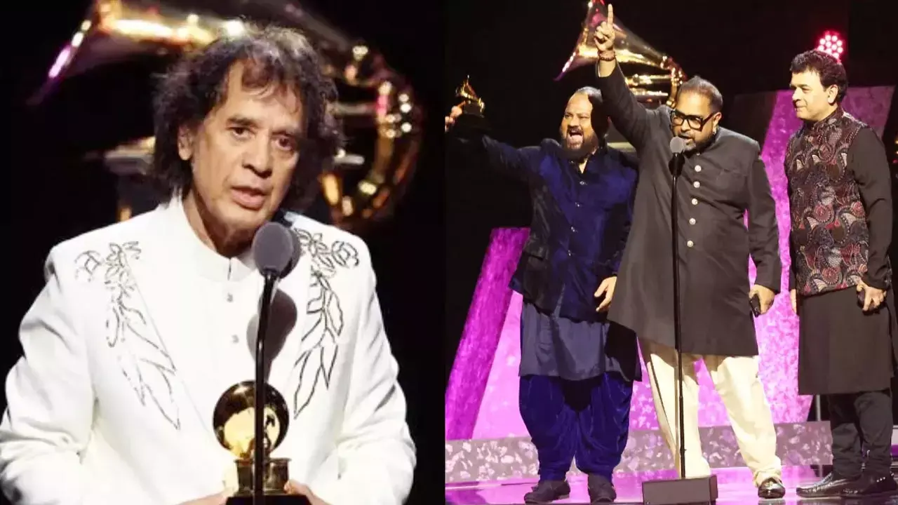 Grammy Awards 2024: तबला वादक जाकिर हुसैन और सिंगर शंकर महादेवन के एलबम दिस मोमेंट ने जीता ग्रेमी अवार्ड, लहराया भारत का परचम...
