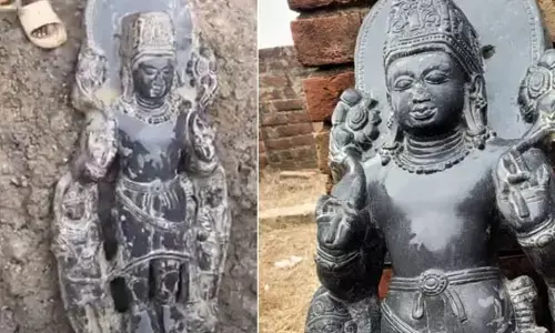 Bihar News: बिहार में तालाब की खुदाई के दौरान मिली सूर्य भगवान की दुर्लभ प्रतिमा, 1000 साल है पुरानी