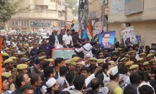 Uttar Pradesh News : यूपी में न्याय यात्रा राहुल गांधी की मोदी के संसदीय क्षेत्र वाराणसी में एंट्री