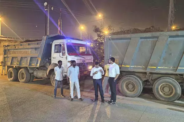 Balodabazar-Bhatapara: टास्क फोर्स की बड़ी कार्रवाई, 6 चैन माउंटेड मशीन सहित 57 वाहन जब्त...