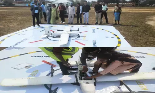 CG Health Drone  Service: अब छत्तीसगढ़ में ड्रोन से पहुंचेगी दवाई, 40 किलोमीटर की दूरी सिर्फ 30 मिनट में होगी तय...