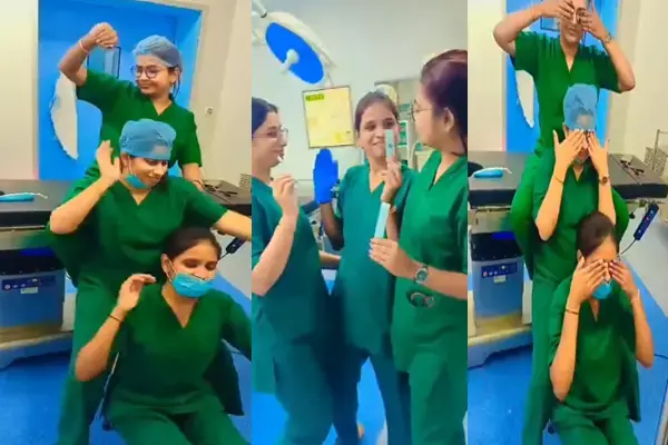 CG News: Video: रिल्स के चक्कर में तीन नर्स निपटी: DKS अस्पताल की नर्सों ने ऑपरेशन थियेटर के अंदर बनाई रिल्स, तीनों सस्पेंड...