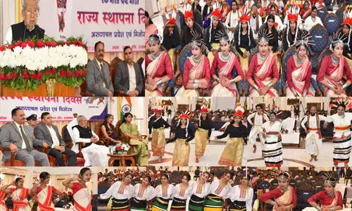 Raipur News: राजभवन में मनाया गया मिजोरम और अरूणाचल प्रदेश का स्थापना दिवस...