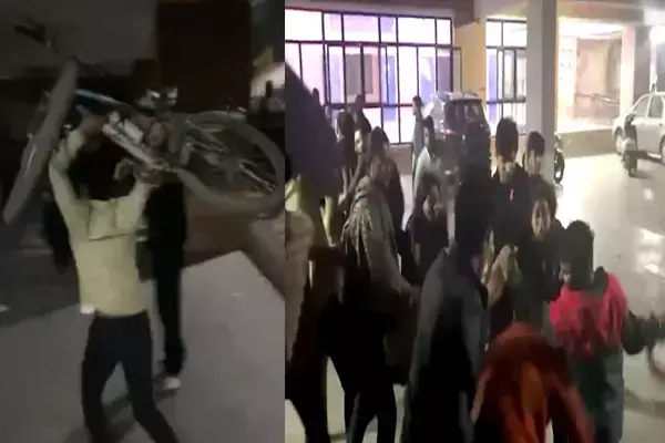 JNU News: JNU में बवाल! देर रात ABVP और वामपंथी छात्रों के बीच हुई मारपीट, चले लाठी - डंडे, कई घायल