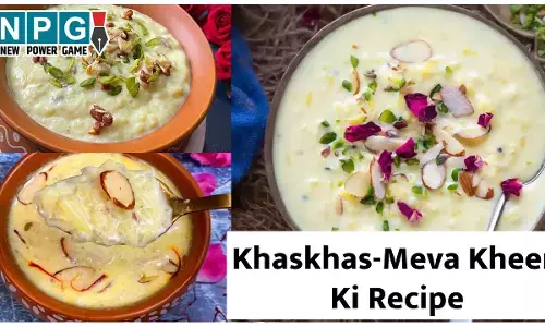 Khaskhas-Meva Kheer Recipe: महाशिवरात्रि पर शिवजी को लगाएं खसखस-मेवा खीर का भोग, तृप्त होंगे भगवान, बरसेगी कृपा...