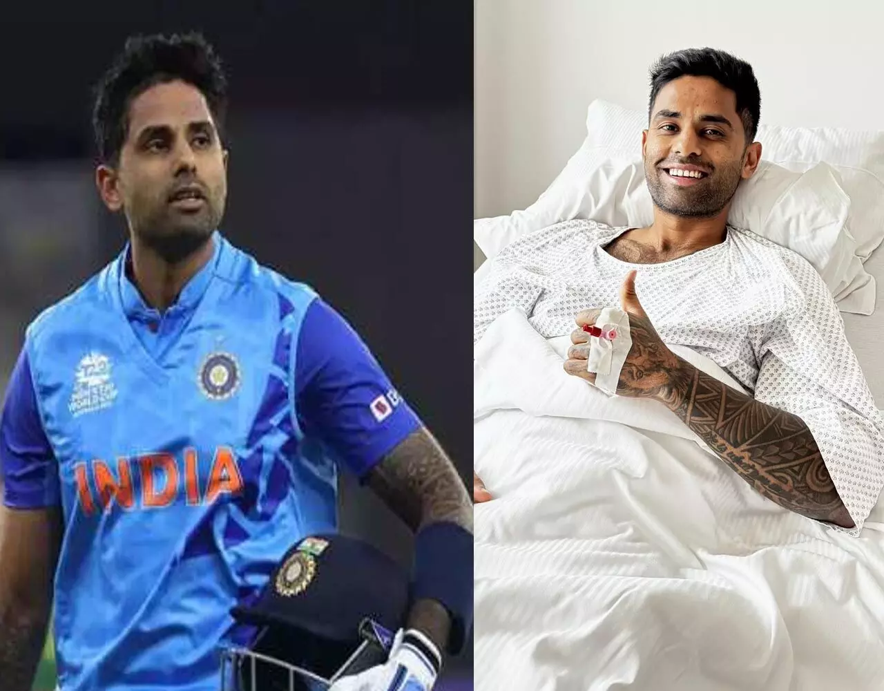 Suryakumar Yadav Surgery: सूर्यकुमार यादव की सर्जरी हुई पूरी, आखिर क्रिकेटर के साथ क्या हुआ ऐसा, जानकर दंग रह जाएंगे आप... Suryakumar Yadav Surgery: सूर्यकुमार यादव की सर्जरी हुई पूरी, आखिर क्रिकेटर के साथ क्या हुआ ऐसा, जानकर दंग रह जाएंगे आप...
