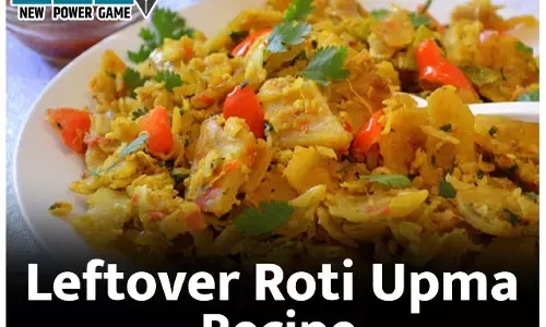 Leftover Roti Upma Recipe: बची हुई रोटियों से बनाइए स्वादिष्ट उपमा, नाश्ता तैयार होगा चुटकियों में...