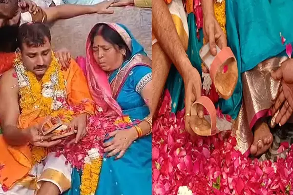 Raunak Gurjar News: कलयुग का श्रवण कुमार, अपनी जांघ की चमड़ी से बनवाई माँ के लिए चरण पादुका, पहले था गैंगस्टर