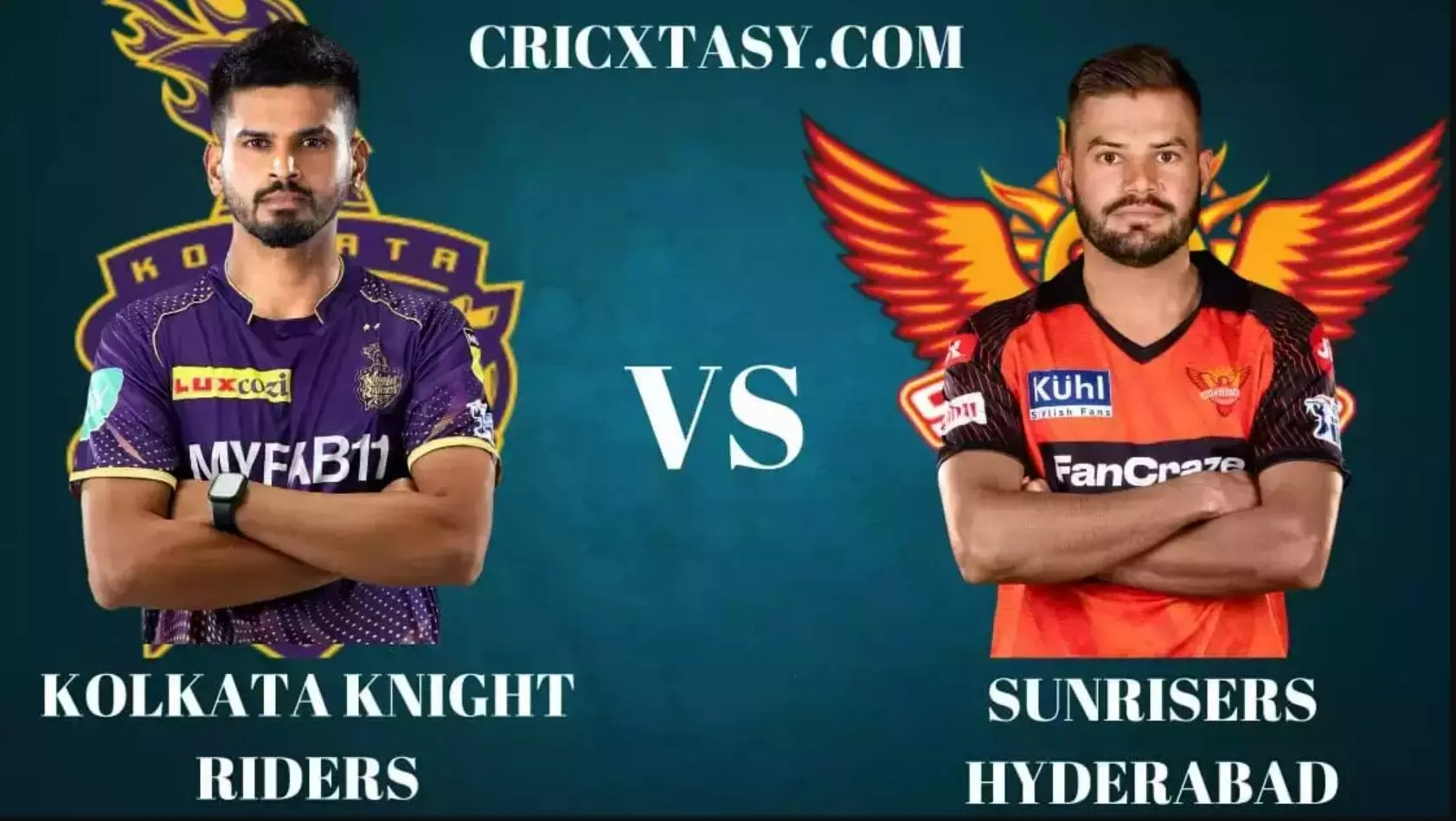 KKR vs SRH Dream11 Prediction IPL 2024 : हैदराबाद-कोलकाता की संभावित प्लेइंग 11, जानिए मैच का प्रीव्यू , अहम आंकड़े, पिच रिपोर्ट और मौसम KKR vs SRH Dream11 Prediction IPL 2024 : हैदराबाद-कोलकाता की संभावित प्लेइंग 11, जानिए मैच का प्रीव्यू , अहम आंकड़े, पिच रिपोर्ट और मौसम