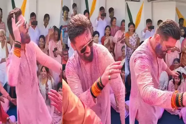 Chirag Paswan Dance Video: होली पर चिराग पासवान ने  किया ऐसा डांस, वीडियो हो गया वायरल, यूज़र्स बोले हाजीपुर का हीरो
