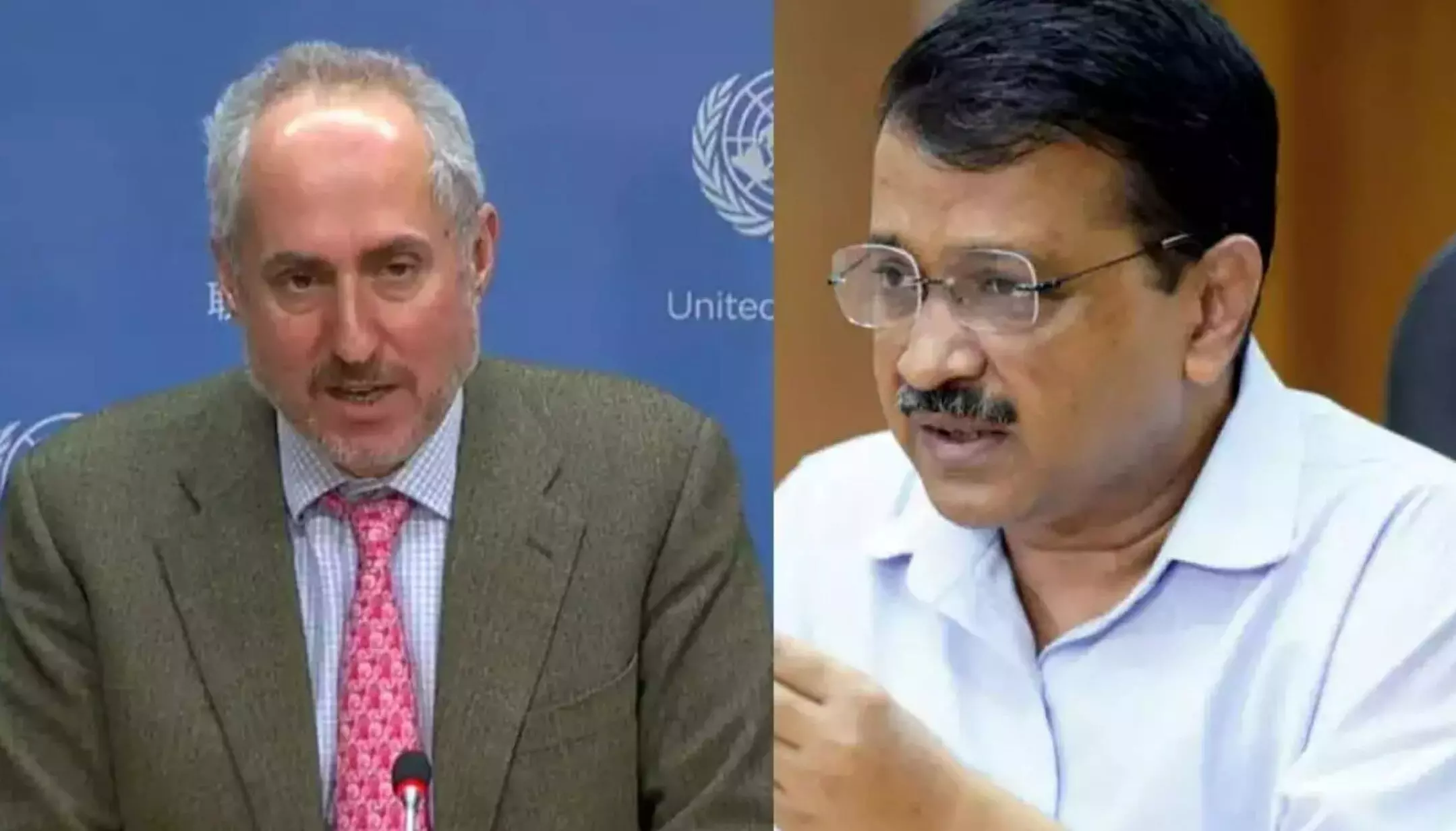 UN On Kejriwal Remark: अरविन्द केजरीवाल की गिरफ़्तारी पर यूनाइटेड नेशंस ने जारी किया बयान, बोला- उम्मीद है सभी के अधिकार रहेंगे सुरक्षित UN On Kejriwal Remark: अरविन्द केजरीवाल की गिरफ़्तारी पर यूनाइटेड नेशंस ने जारी किया बयान, बोला- उम्मीद है सभी के अधिकार रहेंगे सुरक्षित