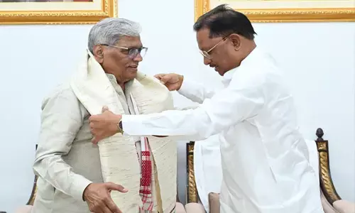 भाजपा के पूर्व राष्ट्रीय उपाध्यक्ष एवं पूर्व राज्यसभा सांसद प्रभात झा ने की CM विष्णु देव साय से मुलाकात...