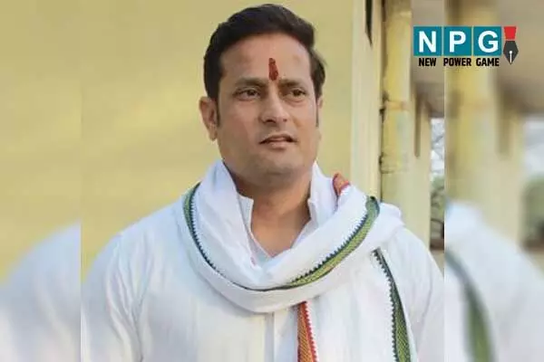 कांग्रेस प्रत्‍याशी विकास उपाध्‍याय