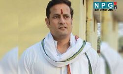 कांग्रेस प्रत्‍याशी विकास उपाध्‍याय