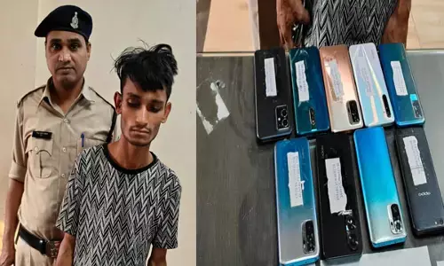 Raipur News: स्कूल-कॉलेजों के पास वाहनों से मोबाइल चोरी करने वाला चोर पकड़ाया, यूपी से आकर रायपुर में कर रहा था चोरी