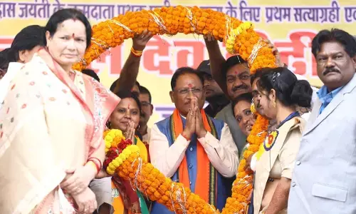 नकुल देव ढीढी की 110वीं जयंती में शामिल हुए CM विष्णुदेव, दादा नकुल देव के दिखाए गए मार्ग पर चलकर हमें जनसेवा करना है