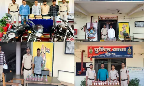 Rajnandgaon News: राजनांदगांव पुलिस की कार्रवाई, आबकारी व एनडीपीएस एक्ट के तहत 17 आरोपियों पर FIR