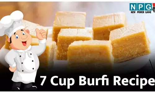 7 Cup Burfi Recipe: सात कप अलग-अलग चीज़ें मिलाकर बना लीजिए ये बेहद टेस्टी और मुंह में घुल जाने वाली 7 कप बर्फी...
