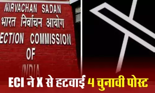 Election Commission : चुनाव आयोग ने X से हटवाईं नेताओं की पोस्ट, कहा- आचार संहिंता का उल्लंघन हुआ