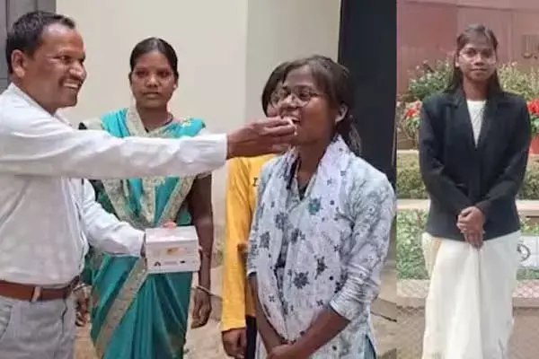 UPSC: CG इस आदिवासी बेटी ने क्रेक की यूपीएससी: चौथे प्रयास में रश्मि को मिली सफलता, फूले नहीं समा रहा कंवर समाज