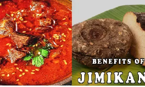 Jimikand Recipe :  आइये बनाये छत्तीसगढ़ी जिमीकंद की सब्जी, नॉनवेज भी फेल है इसके आगे,  जिमीकंद में है कई औषधीय गुण और रोगों से लड़ने की ताकत