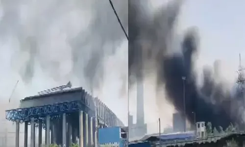 Chatra NTPC Plant Fire: झारखंड के एनटीपीसी प्लांट में लगी भीषण आग, धुएं से भरा इलाका, बुझाने के प्रयास जारी