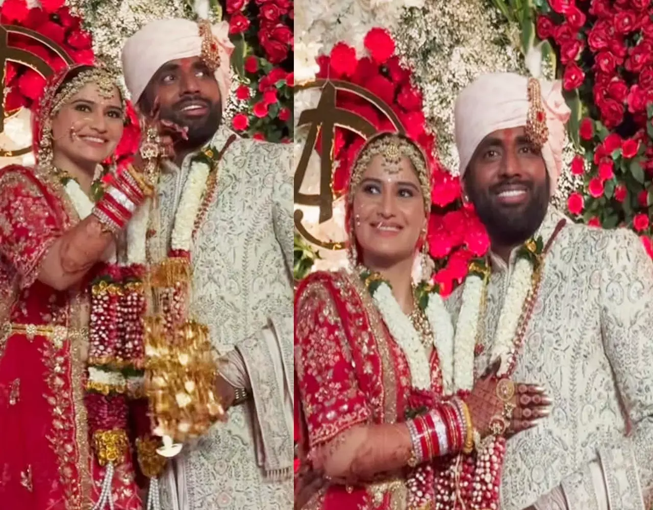 Aarti Singh-Deepak Wedding First Photo: जन्मों-जन्मों के लिए हुए आरती सिंह-दीपक चौहान, दुल्हन की जोड़ी में गोविंदा की भांजी का पहली तस्वीर आई सामने...