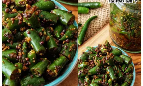 Green Chilli Instant Pickle: ऐसे बनाइये हरी मिर्च का इंस्टेंट अचार,मिनटों में तैयार होगा, चलेगा महीनों...