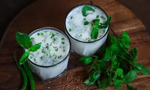 Mint Buttermilk :  गर्मी में ट्राय करें पुदीना छाछ, सेहत के साथ स्वाद भी... आइये जानें रेसिपी