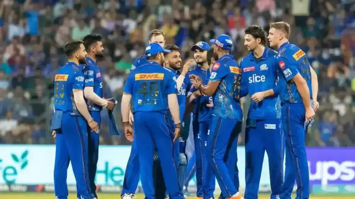 Mumbai Indians News: कप्तान सहित सभी खिलाड़ियों पर लगा जुर्माना, जानिए वजह क्यों और कितना लगा????