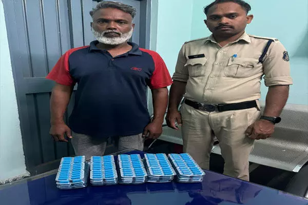 Raipur News: नशीली टेबलेट के साथ आरोपी पकड़ाया, 600 नग स्पासमों जब्त...