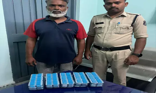 Raipur News: नशीली टेबलेट के साथ आरोपी पकड़ाया, 600 नग स्पासमों जब्त...