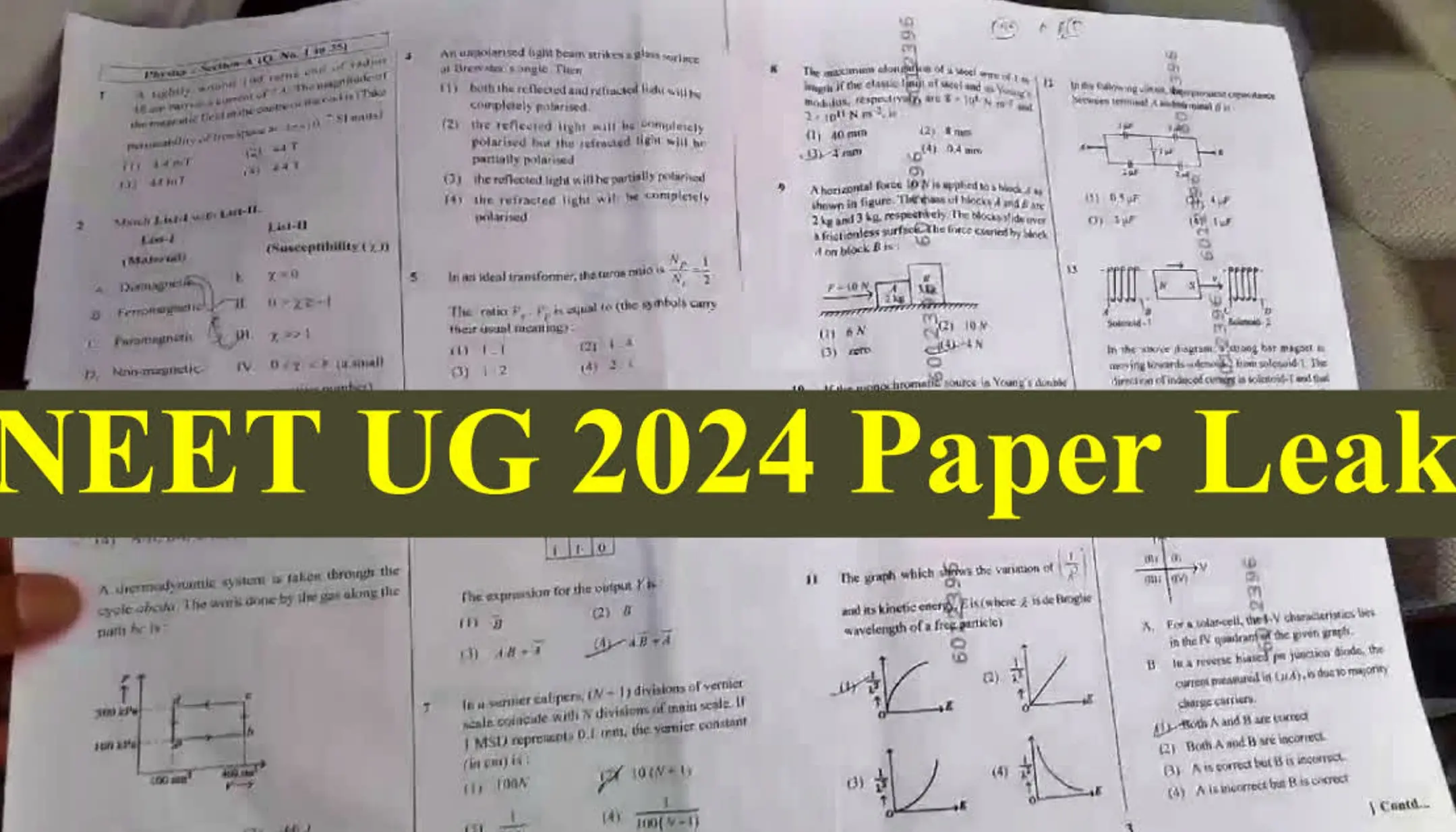 NEET UG Paper Leak: बिहार पेपर लीक होने पर FIR, पटना में चल रही छापेमारी, पढ़ें NTA ने क्या कहा?