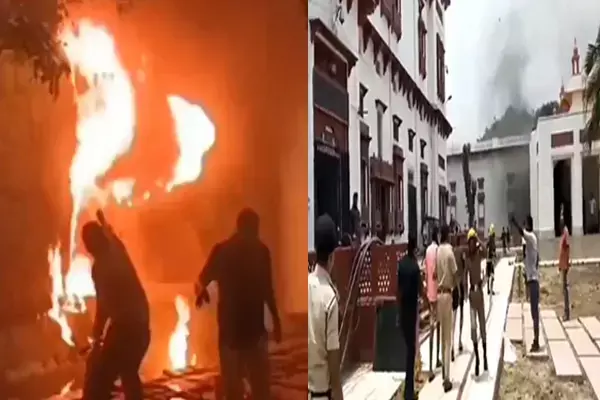 Patna Museum Fire: बिहार के 100 साल पुराने पटना म्यूजियम में लगी भीषण आग, दमकल की 12 गाड़ियां मौजूद