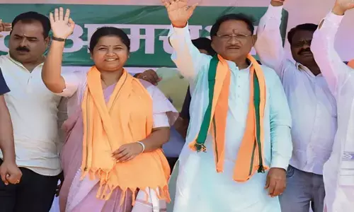 CM Vishnudev in Jharkhand: झारखंड का दुर्भाग्य कि यहाँ के पूर्व मुख्यमंत्री जेल में, CM विष्णुदेव बोले-जेएमएम-कांग्रेस ने संसाधनों को खूब लूटा