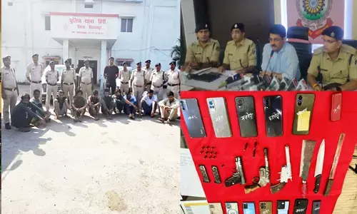 Bilaspur News: दूसरे राज्यों से आकर हथियारों के दम पर करते थे मवेशियों की तस्करी, 10 बदमाशों को बिलासपुर पुलिस ने किया गिरफ्तार