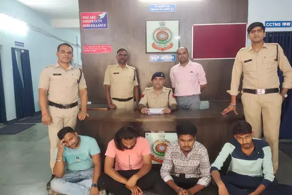 Raigarh News: डीजल और मोबाइल लूटपाट करने वाले 4 आरोपी गिरफ्तार....