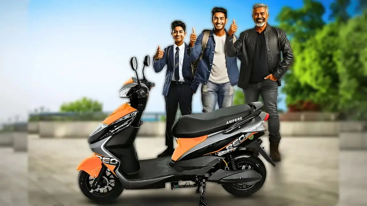 Ampere Electric Scooter: इलेक्ट्रिक स्कूटर खरीदने का सपना हुआ सच! Ampere ने घटा दी कीमतें, अब 84,900 रुपये से शुरू!