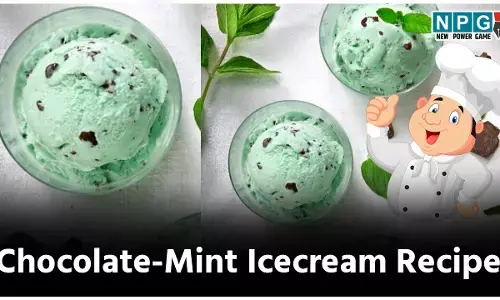 Chocolate -Mint Icecream Recipe: बिल्कुल मार्केट जैसी साॅफ्ट-स्मूद और क्रीमी चाॅकलेट पुदीना आइसक्रीम बनाइए इस रेसिपी से...