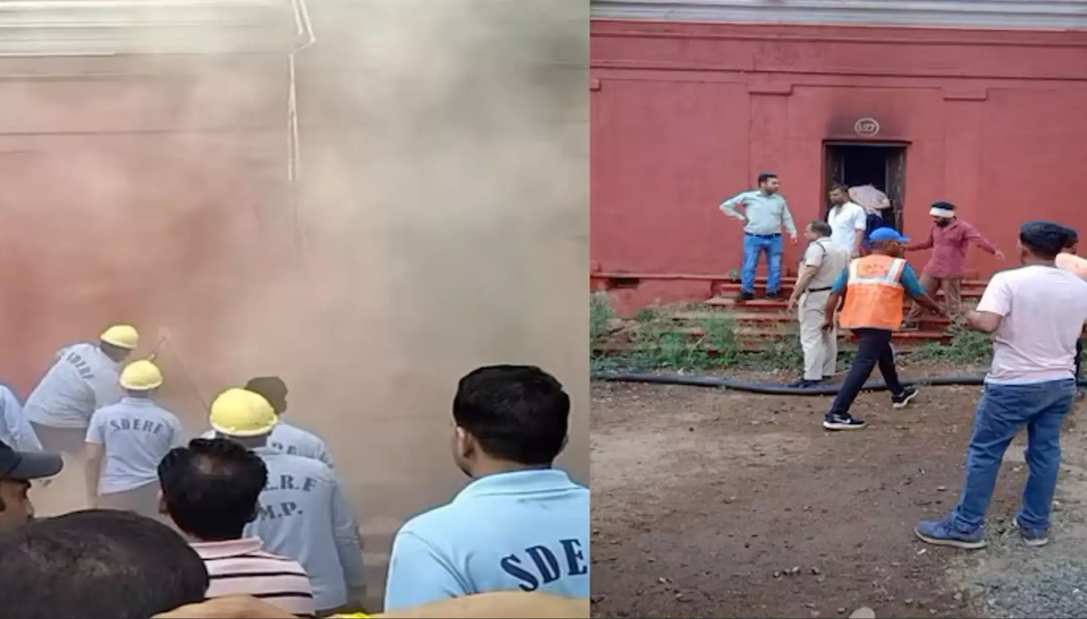 MP Fire News: शिवपुरी कलेक्ट्रेट परिसर में लगी भीषण आग, कई दस्तावेज जलकर खाक, फायर ब्रिगेड ने आग पर पाया काबू