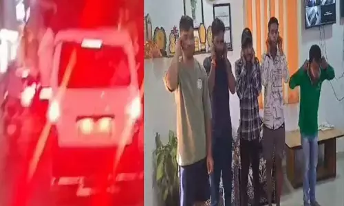 Bilaspur News: स्टंटबाजी के लिए कार की खिड़की पर लटके युवक, पुलिस ने फिर जो किया भूलेंगे नहीं आप, देखें वीडियो