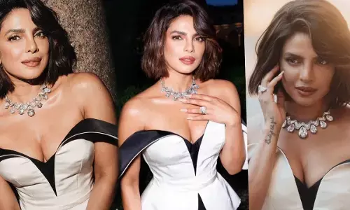 Priyanka Bulgari Event Look: बुल्गारी इवेंट में देसी गर्ल ने गिराईं बिजलियां, छोटे बालों और कातिलाना ड्रेस में छाई प्रियंका चोपड़ा...
