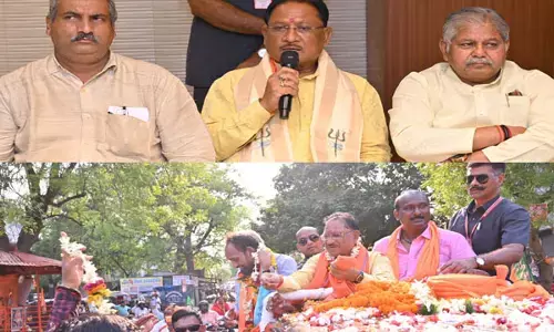 झारखंड में CM विष्णुदेव की प्रेसवार्ता, बोले-किसी राज्य का सीएम जेल में हो, इससे बड़ा दुर्भाग्य क्या होगा