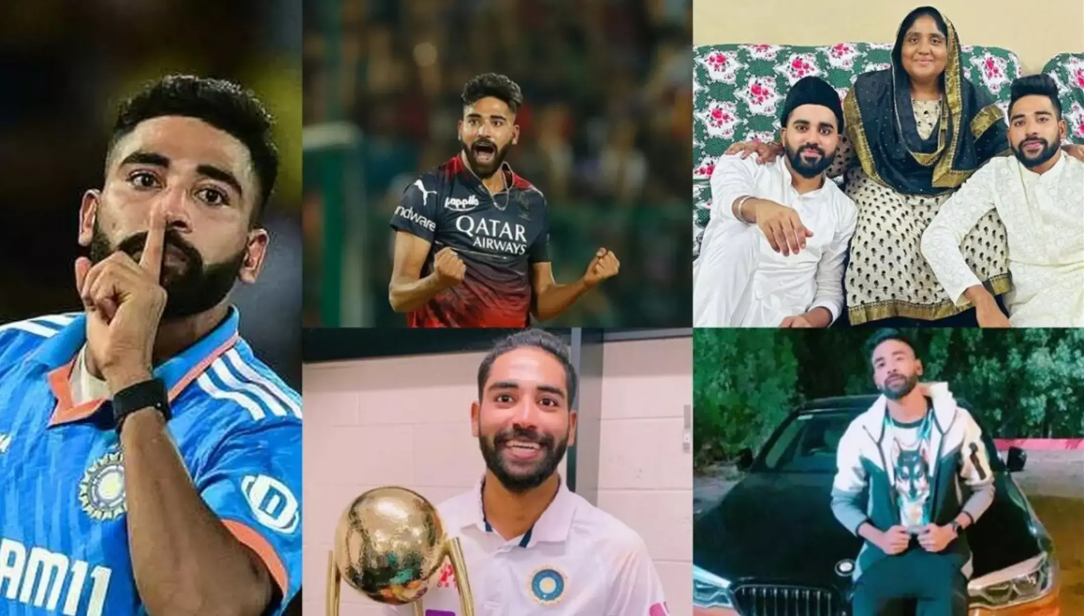 मोहम्मद सिराज का जीवन परिचय | Mohammed Siraj Biography in Hindi