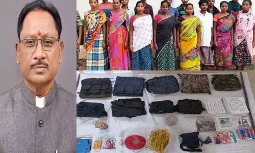 Dantewada Naxal News: 15 नक्सली गिरफ्तार, पुलिस से बचने किया आईईडी ब्लास्ट, पकड़े गए माओवादियों में सात महिला, CM ने दी बधाई...