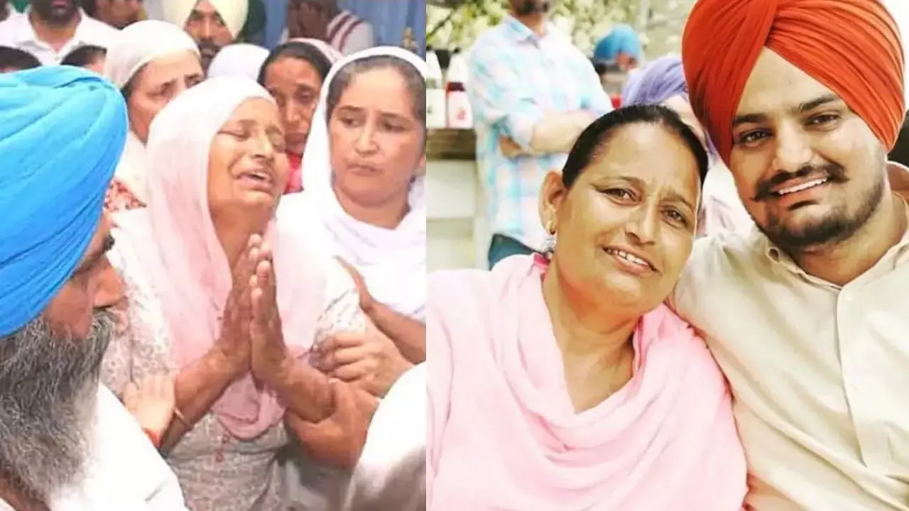 Sidhu Moosewala News: दुश्मनों ने छीनी मेरी कोख...बेटे सिद्धू की याद में तड़पी उनकी मां चरण कौर, आंख से छलका आंसू...